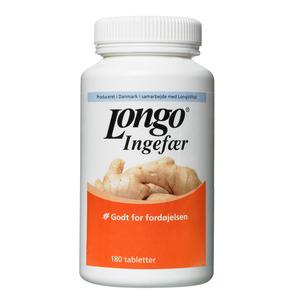 Longo Ingefära är ett naturligt kosttillskott som hjälper matsmältningen och stärker immunförsvaret