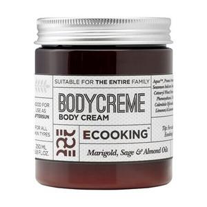 Ecooking Body Cream är en kroppskräm med ekologisk mandelolja som lämnar huden oemotståndligt mjuk