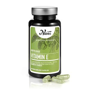 Nani Vitamin E hjälper till att skydda cellerna mot oxidativ stress