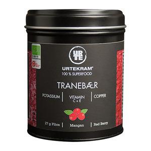 Urtekram Tranbär eko - 35 g, ekologiska, vilda tranbär, frysta och malda