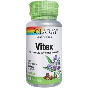 Solaray Vitex, Agnus Castus - Tas i samband med PMS och klimakteriesymptom