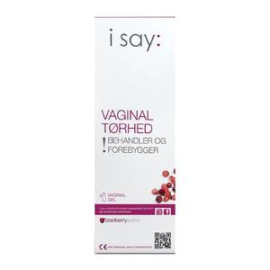 I say: Vaginal Torrhet Gel - 75 ml, ger omedelbar lättnad och en känsla av naturlig fukt