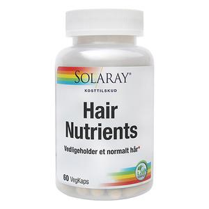 Solaray Hair Nutrient för upprätthållande av ett normalt hår hos män och kvinnor