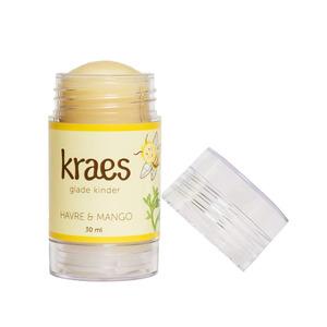 KRAES Glada kinder ekologisk vårdande stift - 30 ml, förhindrar hudirritation orsakad av kyla, dregel eller sol