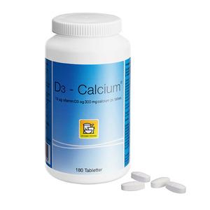 D3 Pharmacy Kalcium D3 - 180 tabletter