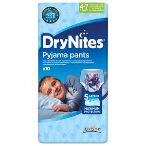 DryNites Pojke 4-7 år - 10 st