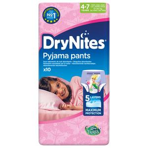 DryNites Flicka 4-7 år - 10 st.