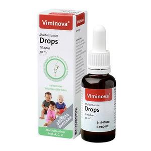 13 flytande vitaminer och mineraler för barn med inbyggd pipett för enkel och korrekt dosering
