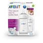 AVENT Natural Nappflaska med napp 1 månad + - 260 ml - 2-pack