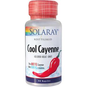 Solaray Cool Cayenne - får igång ämnesomsättningen och ökar blodflödet