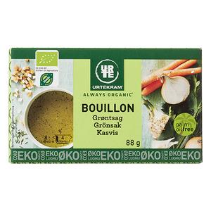 Ekologisk buljongtärning med grönsaker