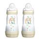 MAM Anti-colic nappflaskor 260 ml neutral - 2 st