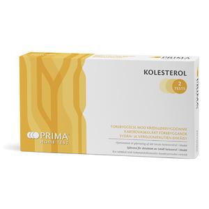 Prima-test Kolesteroltest CHE - 2 st hemtest i förpackning