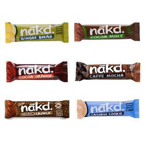 Nakd Frukt & Nötbar flera varianter - 35 g