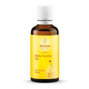 Weleda Baby Tummy Oil för massage av babyns mage Med24.se