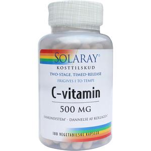 Solaray C-vitamin 500 mg - 180 kapslar