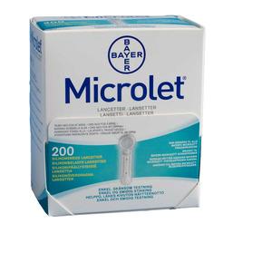 Bayer Microlet Lansetter - 200 st