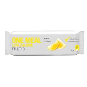 Nupo one meal - Lemon Crunch - 60 g meal replacement bar