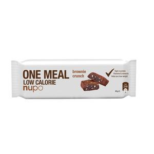 Nupo one meal - Brownie Crunch - 60 g bar meal replacement