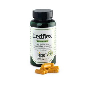 Bidro Ledflex innehåller bland annat C-vitamin, vilket bidrar till normal funktion hos benstomme och brosk Med24.se