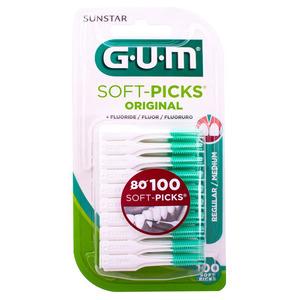 Gum Soft Picks Regular Fluor - 100 st