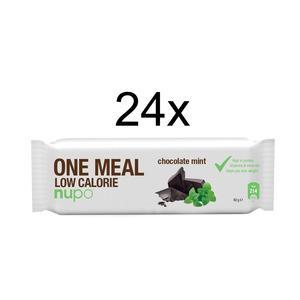 Nupo Meal Replacement Bar Chocolate -Mint, här i storpack.