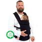 Beco Gemini ergonomisk bärsele för nyfödda från 3-16 kg i svart