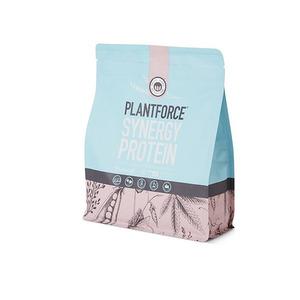 Plantforce Synergy Protein är en perfekt synergi med lågallergen och komplementära RAW-växtbaserade proteiner Med24.se