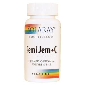 Solaray Femi Järn + C