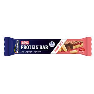Proteinbar från Maxim med hela 40% protein med Peanut Jelly-smak Med24.se