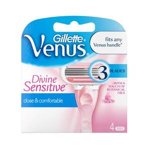 Gillette Venus Divine Sensitiv rakblad - 4 st