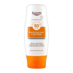 Eucerin Sun Lotion Extra Light Photo Control Control faktor 50+ skyddar din hud och minskar ålderstecken Med24.se