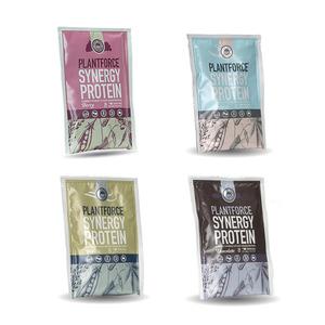 Plantforce Synergy Protein 4 olika varianter till 1 shake - 20 g Med24.se
