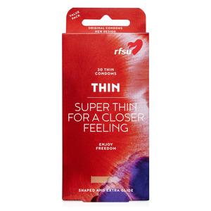 RFSU Thin Kondomer - extra tunna kondomer för extra känsla