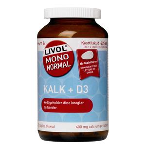 Livol Kalk med D3 vitamin - upprätt håller ditt skelett och dina tänder Med24.se