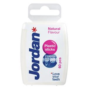 Jordan Clinic Dental Sticks Plastic - rengör både mellan och på baksidan av tänderna