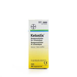 Ketostix Reagensstrimlor används för att mäta keton (acetoättiksyra) i urinen Med24.se