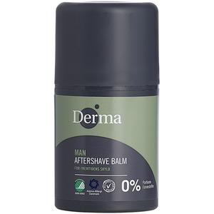 Derma Man Aftershave Balm innehåller aloe vera, som verkar svalkande och lugnande på nyrakad hud Med24.se