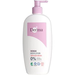 Derma Eco Woman Body Lotion är framställd av milda och vårdande ingredienser som fuktar huden på djupet - 500 ml Med24.se