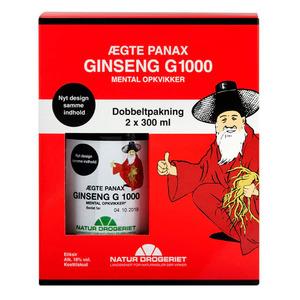 Natur Drogeriet Ginseng G 1000 verkar mentalt uppiggande och ger mer energi i vardagen Med24.se