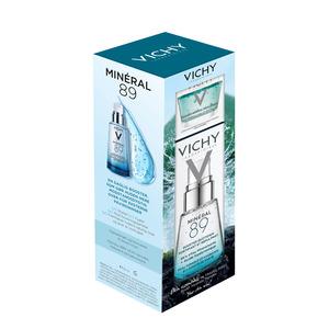 Vichy Minéral 89 Booster och Vichy Quensing fuktmask - lyxig, återfuktande hudvård Med24.se