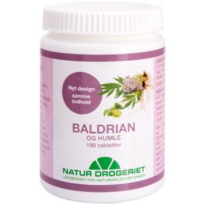 Natur Drogeriet Valerian & Hops - 190 tabletter