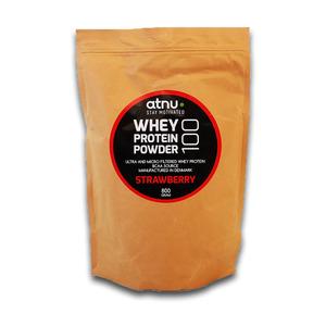 Atnu whey 100 proteinpulver med jordgubbssmak Med24.se