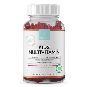 VitaYummy Kids är ett vegetariskt multivitamin speciellt utvecklat för barn - Med24.se