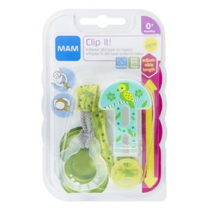MAM clip Napphållare neutral håller napparna rena och alltid till hands Med24.se