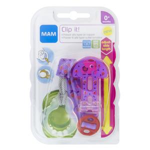 MAM Clip Napphållare rosa