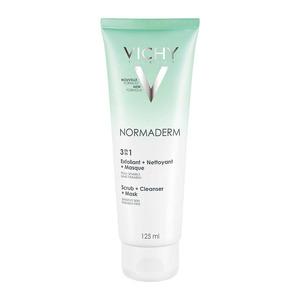 Vichy Normaderm 3in1 Scrub Cleanse & Mask - ansiktsmask för oren hud
