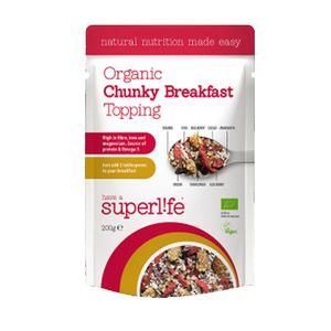 Superl!fes ekologiska chunky frukosttopping Med24.se