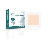 Kliniderm Foam Silicone Border 10x10 cm - 5 st