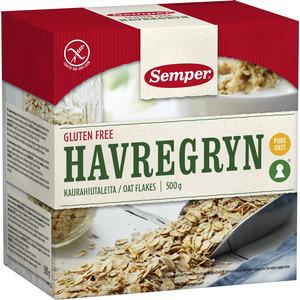 Semper Havregryn glutenfri - 500 g